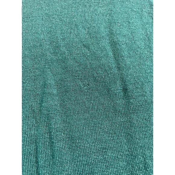 Vtg. Castle Green Wool Knit Mock Neck Sweater EU Size 36 - Picture 5 of 7